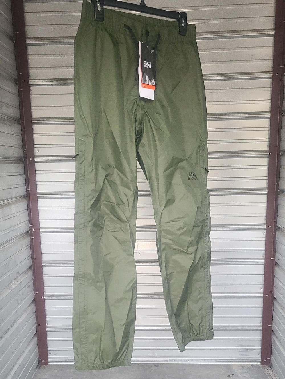 Mountain Hardwear Mens Small DRY Q Threshhold Rain Shell Pants New!